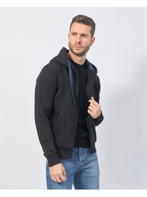 Felpa fullzip Yes Zee con tasche e cappuccio YES ZEE | F827-SD000801